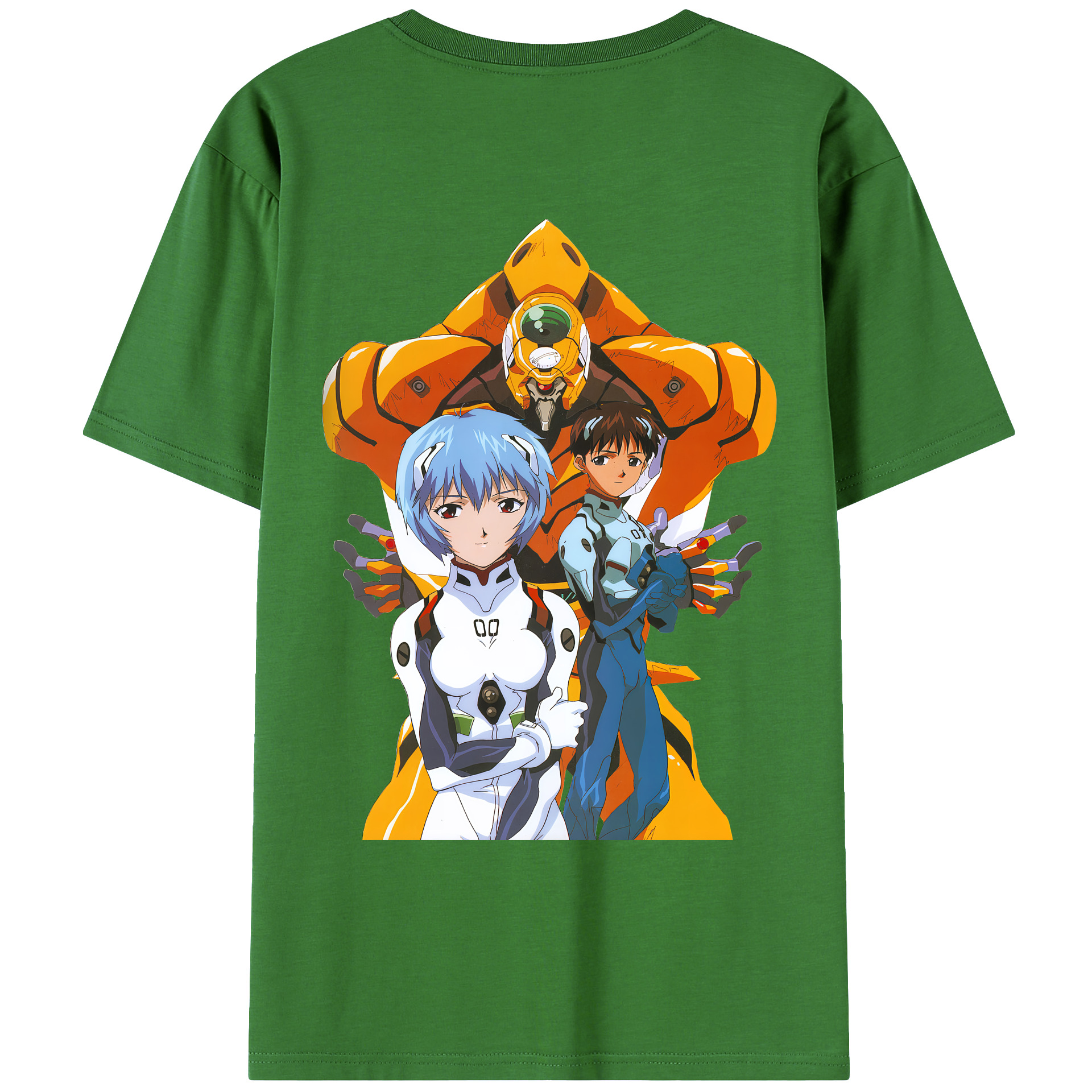 （画像用） EVA 新世紀エヴァンゲリオン レディース半袖Tシャツ(バックプリント)